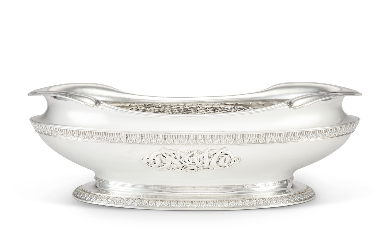 AN AMERICAN SILVER CENTERPIECE BOWL by Tiffany & Co.