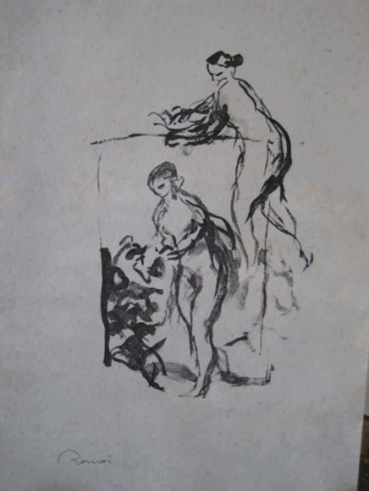 Femme au Cep de Vigne, Variante by Pierre-Auguste Renoir