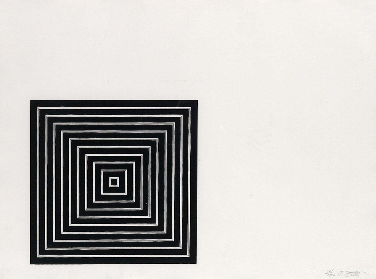 Angriff by Frank Stella