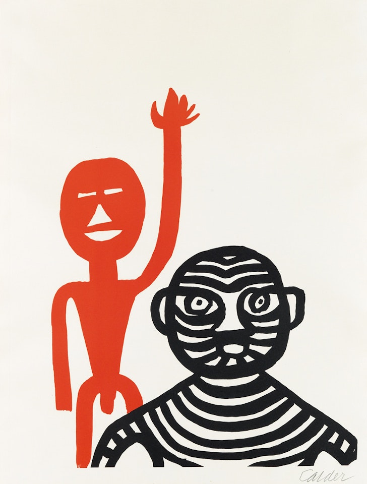 Les Affichistes by Alexander Calder