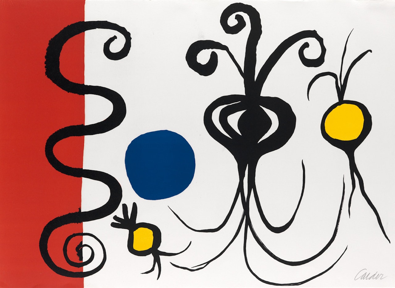 Trois Oignons by Alexander Calder