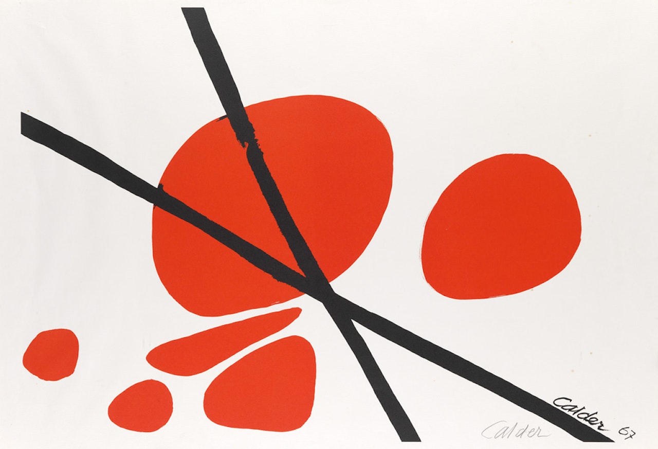 Crossroads (National Air and Space Museum Poster) by Alexander Calder