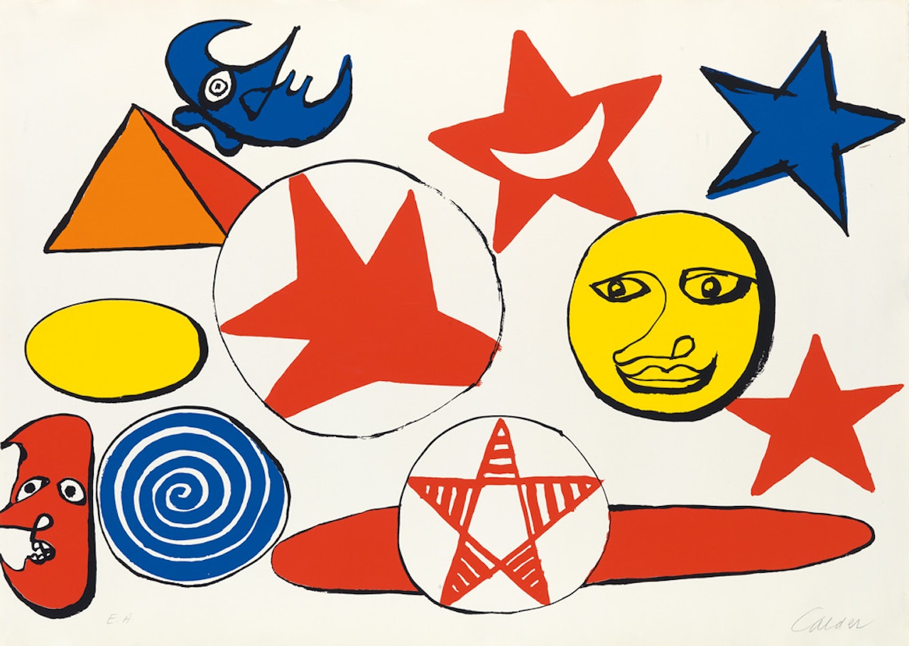 Galaxy Composition by Alexander Calder