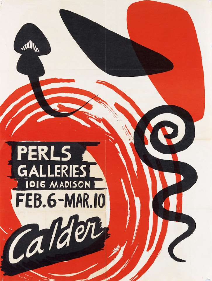 Group of 7 posters by Alexander Calder