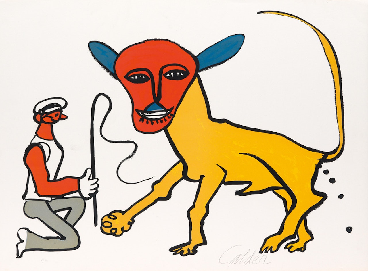 Lion Tamer by Alexander Calder