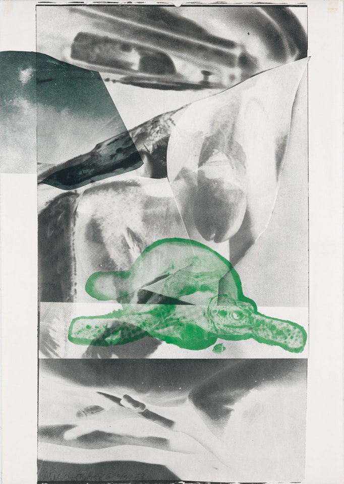 Gulf by Robert Rauschenberg