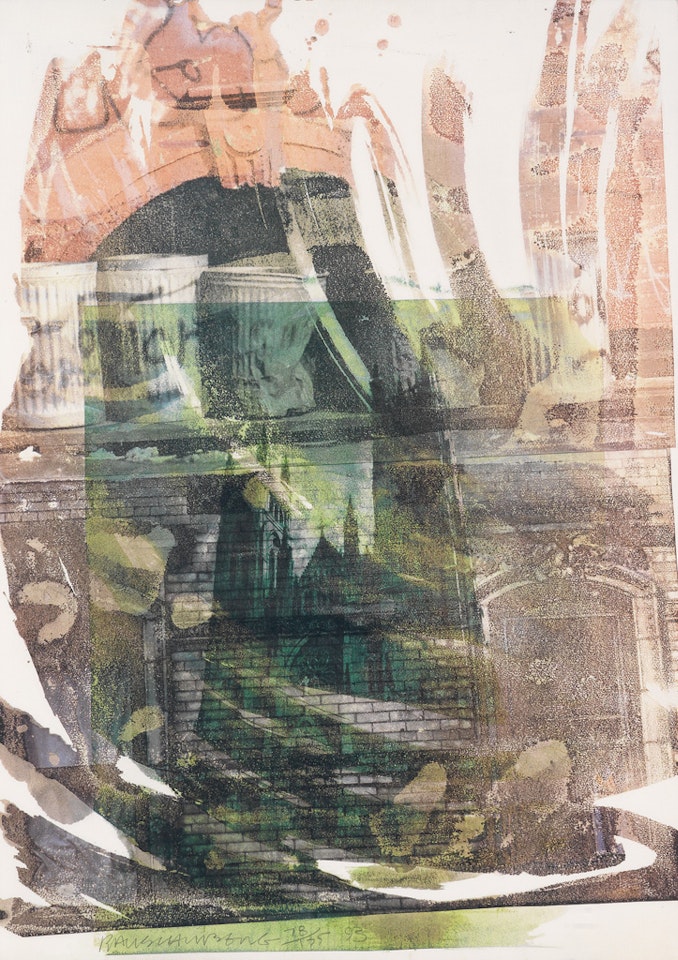 Saint John the Divine (Cathedral Print) by Robert Rauschenberg