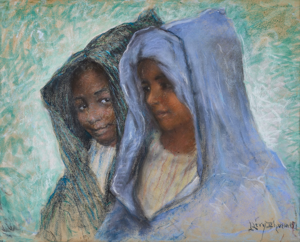 Jeunes marocaines by Lucien Lévy-Dhurmer