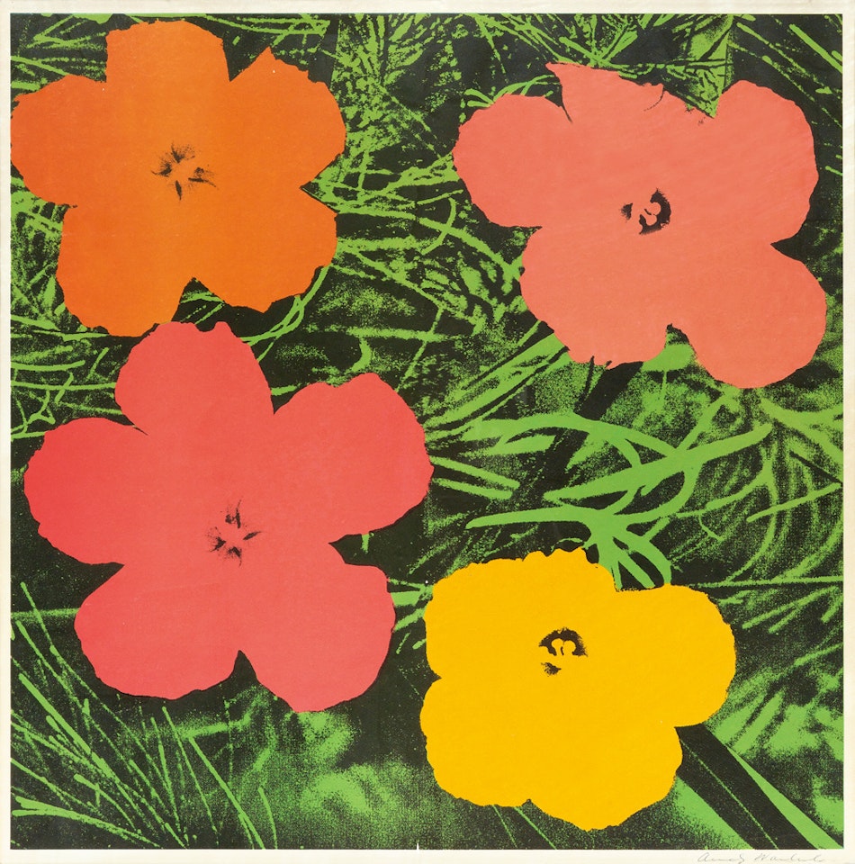 Flowers by Andy Warhol