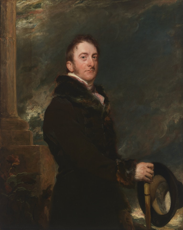 Portrait of Cropley Ashley-Cooper (1768-1851), 6th Earl of Shaftesbury, half-length by Sir Thomas Lawrence