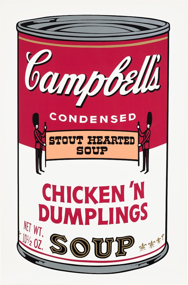 Chicken "N Dumplings, from Campbell"s Soup II (F. & S. 58) by Andy Warhol