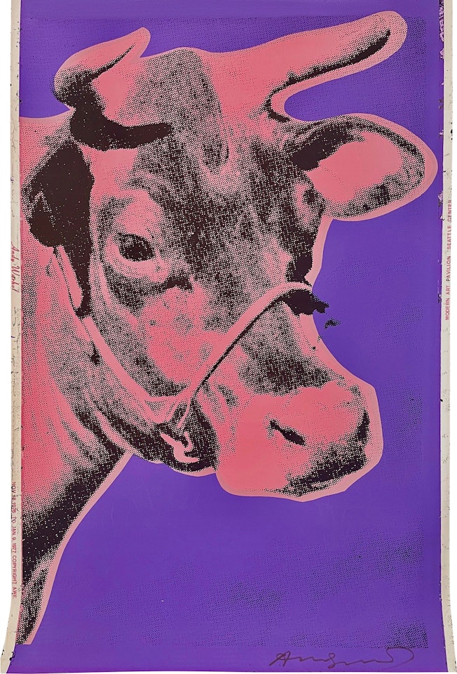 Cow (F. & S. 12A) by Andy Warhol