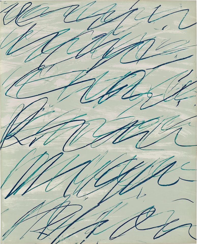 Roman Notes II, from Roman Notes (B. 22) by Cy Twombly