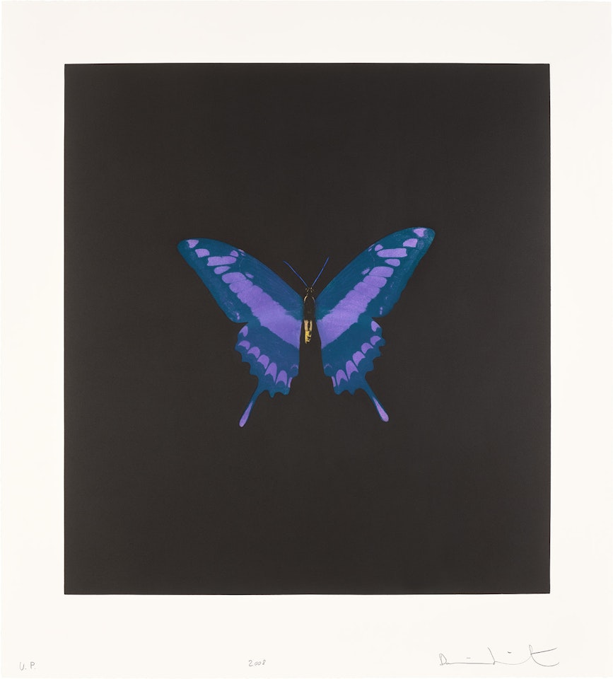The Souls on Jacob"s Ladder Take Their Flight (Unique) by Damien Hirst