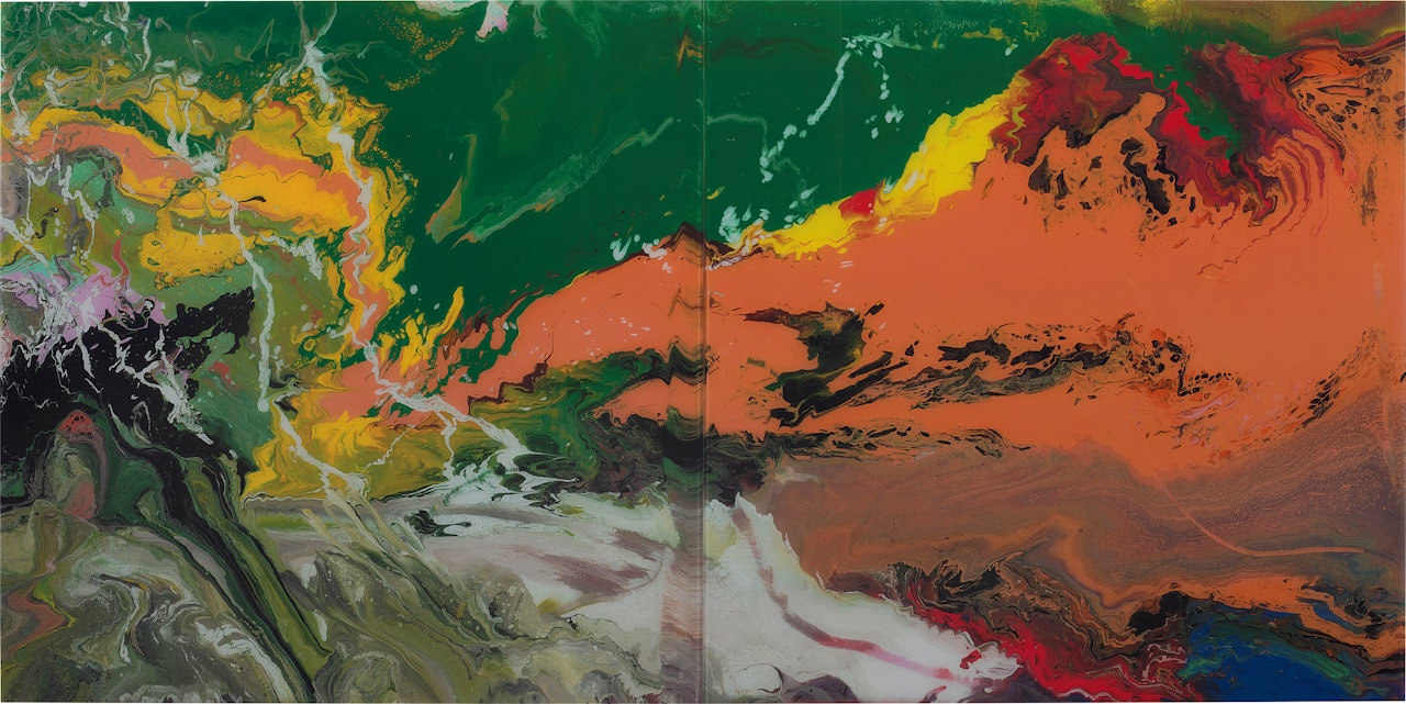 Flow (P15) by Gerhard Richter