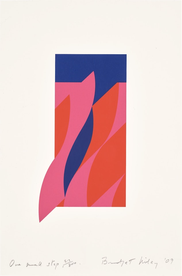 One Small Step (S. 70, T. & G. 70) by Bridget Riley
