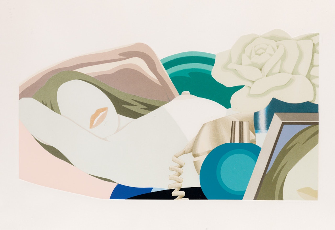 Nude with Rose by Tom Wesselmann