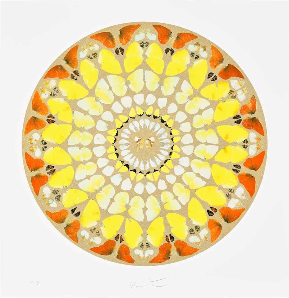 Exaudiat te Dominus (May the Lord Hear You), from Psalm Prints by Damien Hirst