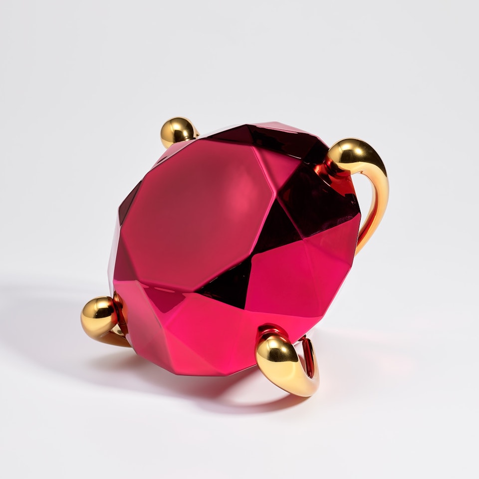 Diamond (Red) by Jeff Koons
