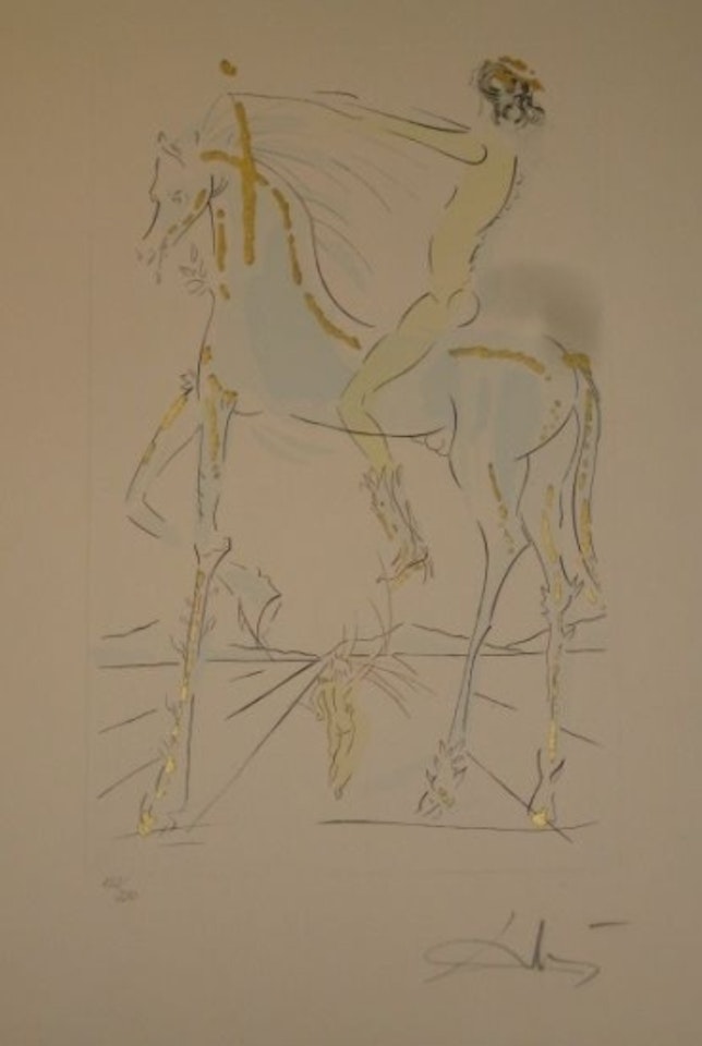 Song of Songs of Solomon: D by Salvador Dali