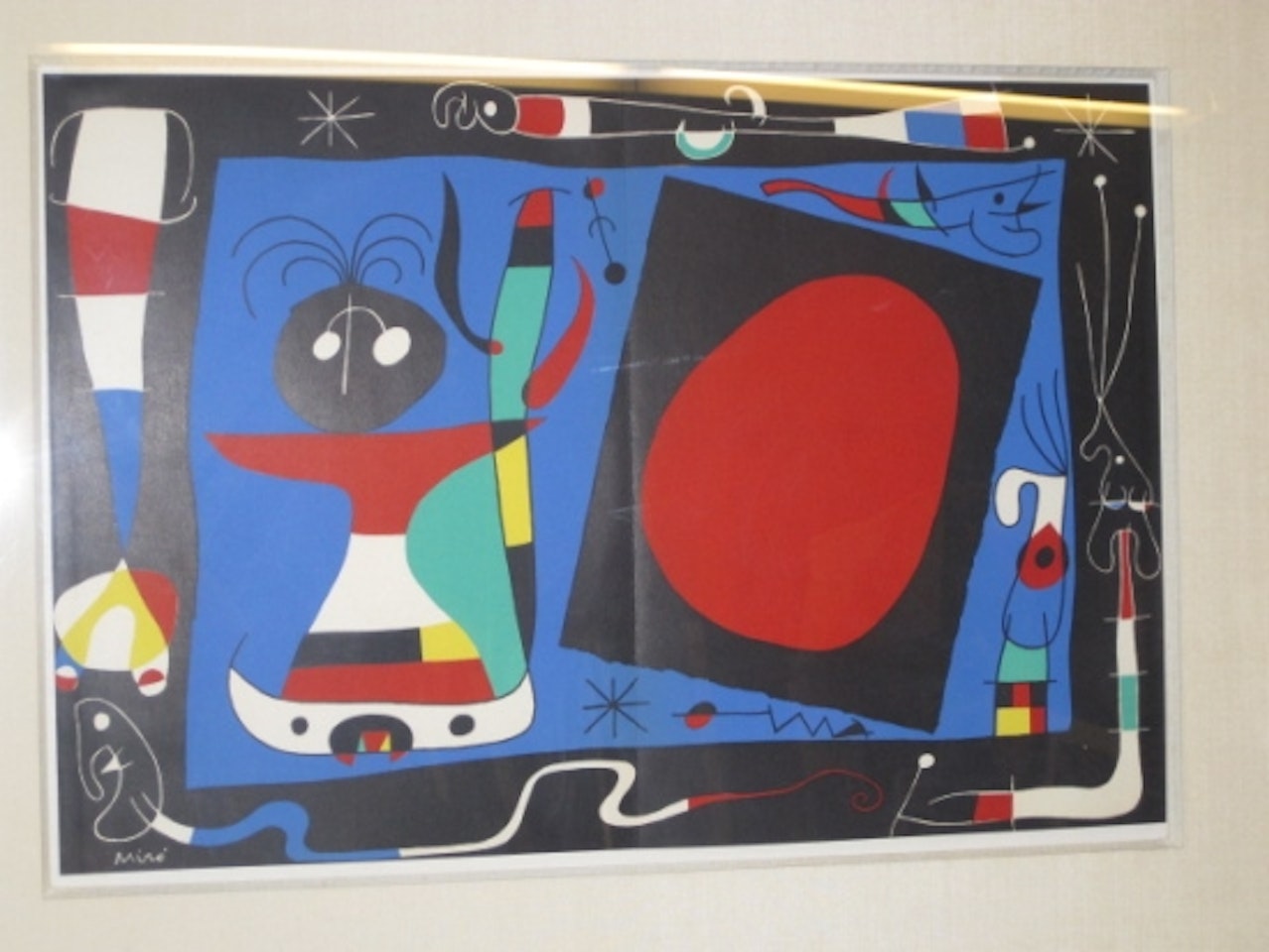 Femme au Mirroir by Joan Miró