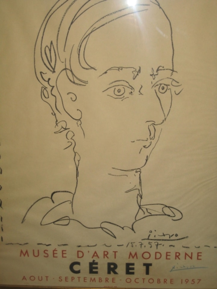 Manolo Huguet-Musee d'Art Moderne-Ceret by Pablo Picasso