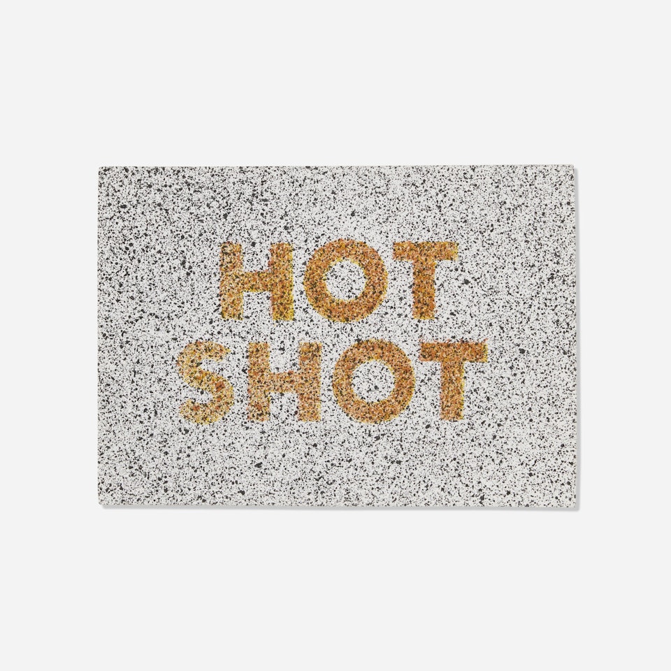 Hot Shot (from the 18 Small Prints portfolio) by Ed Ruscha