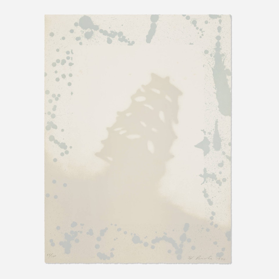 Spattership by Ed Ruscha