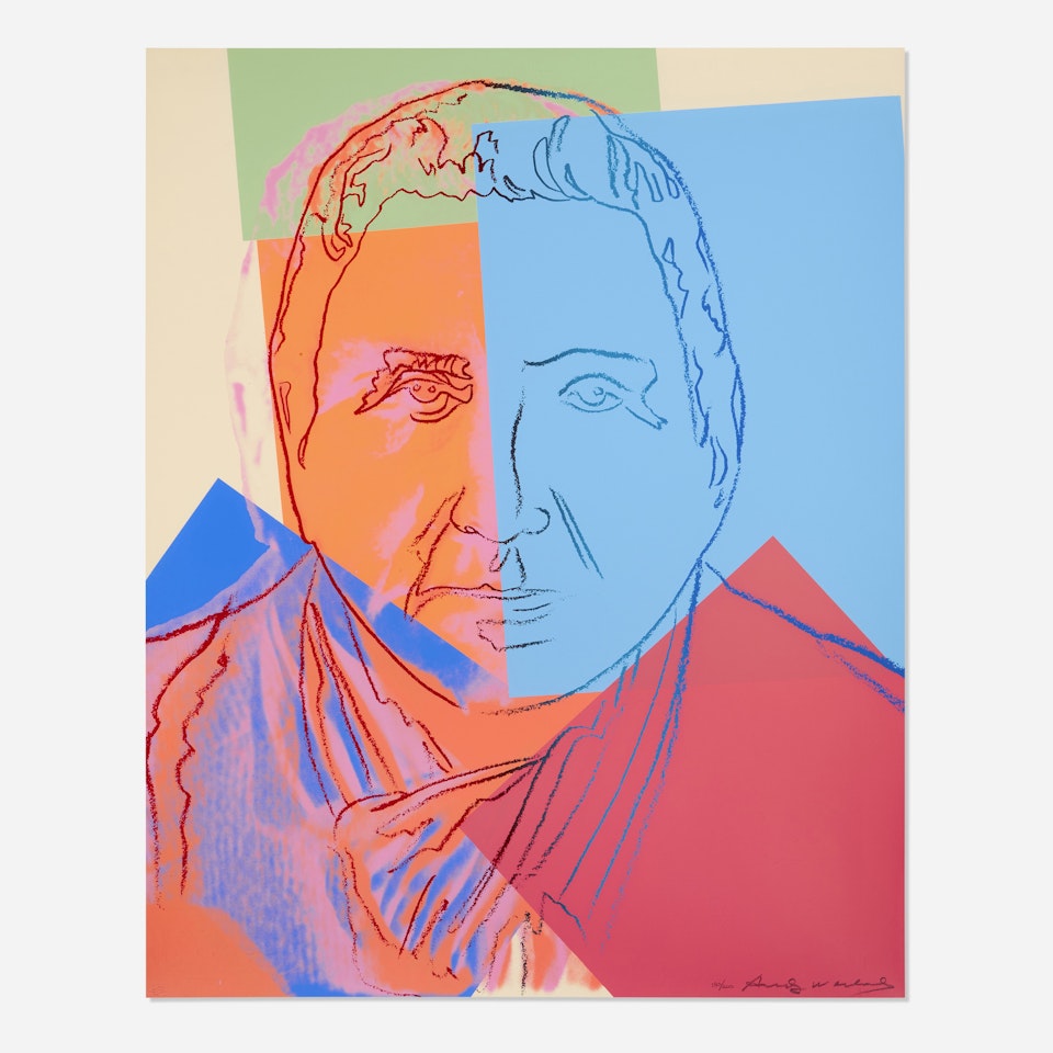 Gertrude Stein (from the Ten Portraits of Jews of the Twentieth Century portfolio) by Andy Warhol