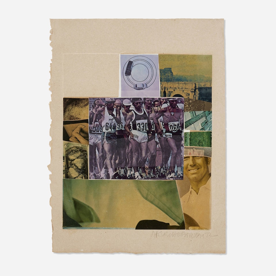 Horsefeathers Thirteen-VIII (from the Horsefeathers Thirteen series) by Robert Rauschenberg