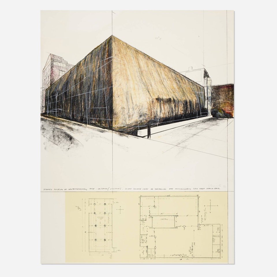 Wrapped Museum of Contemporary Art, Chicago Project by Christo