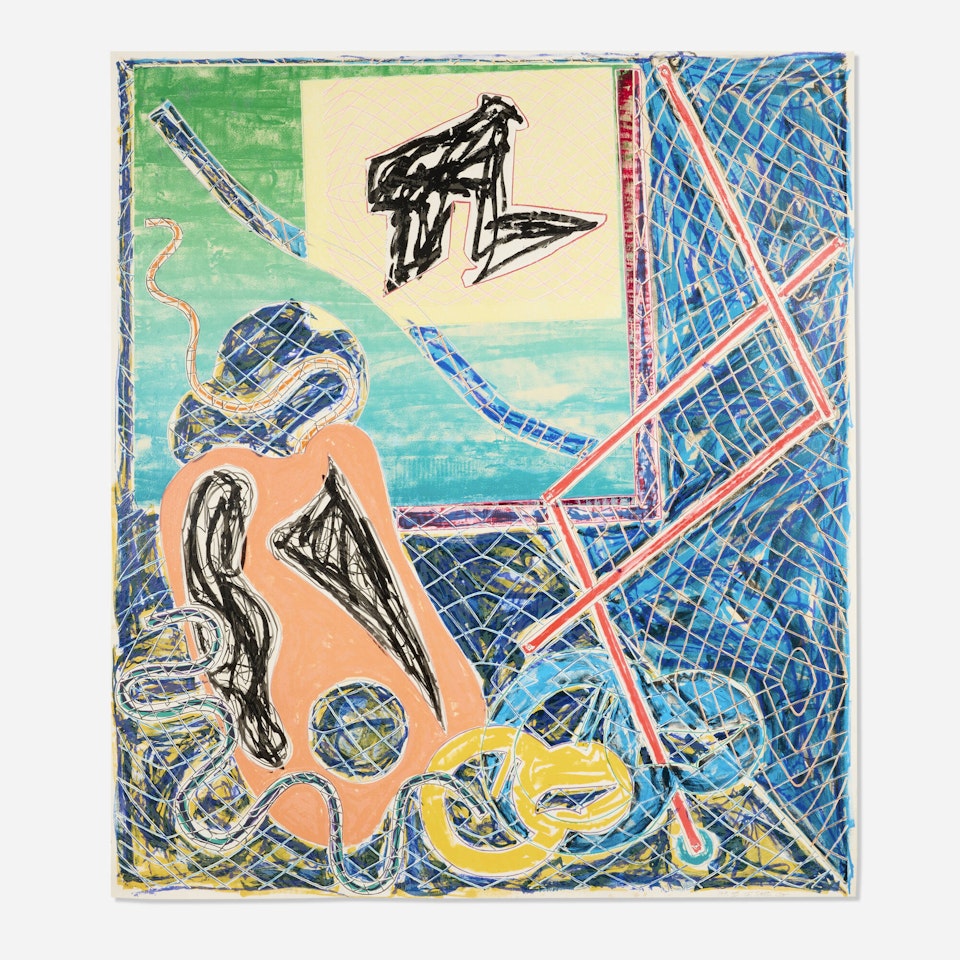 Shards Variant Ia (from the Shards series) by Frank Stella