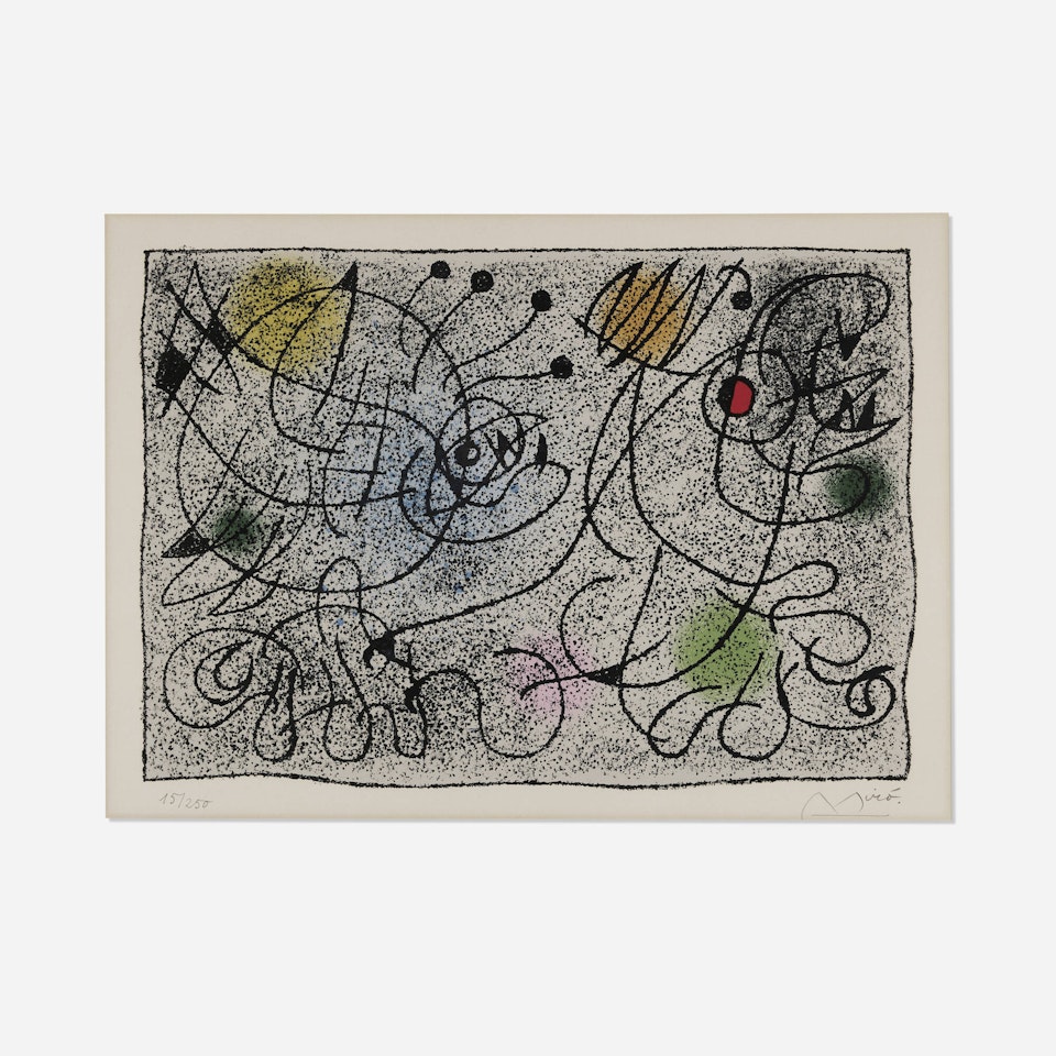 Untitled (from the Flight portfolio) by Joan Miró