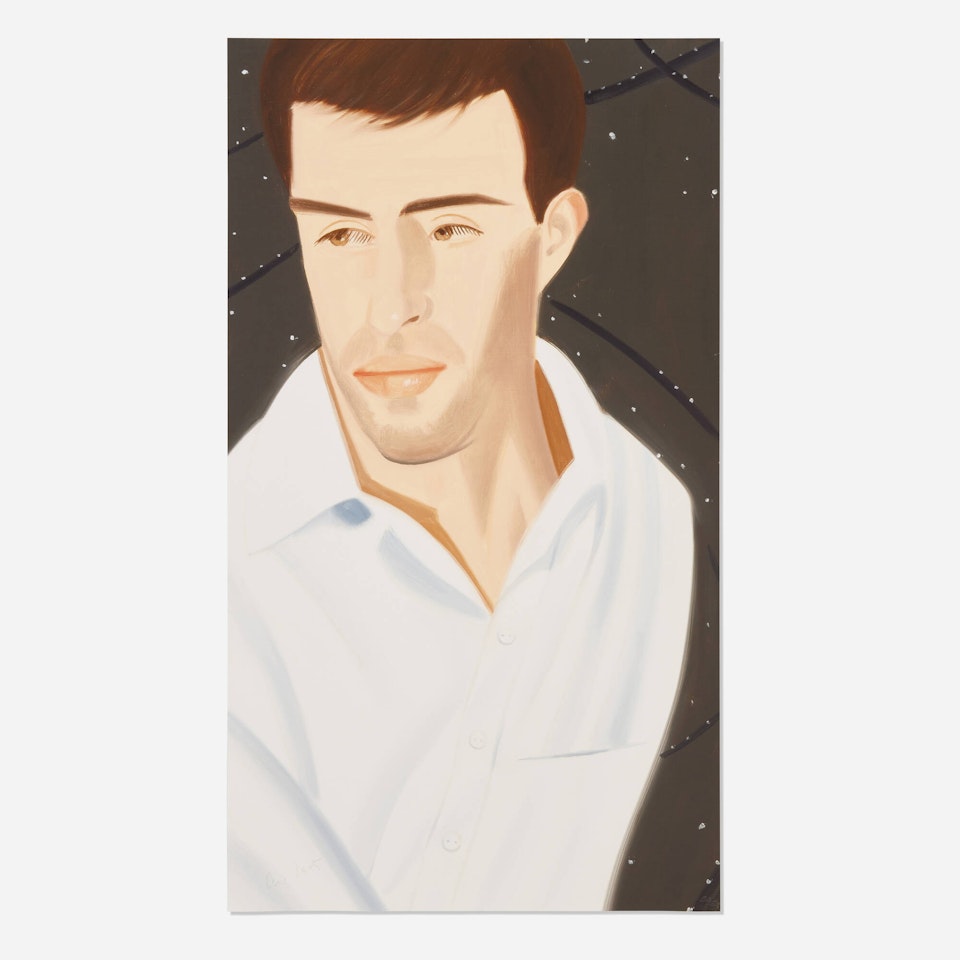 White Shirt (Vincent 2) (from the White Shirt portfolio) by Alex Katz