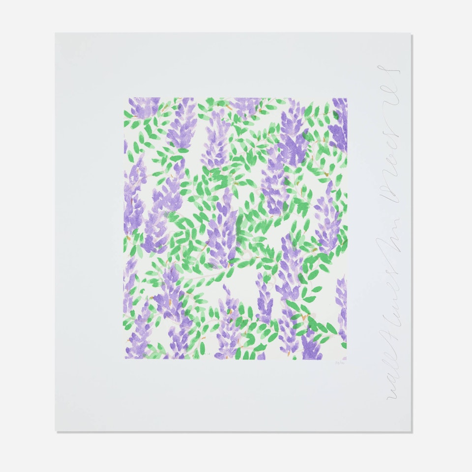 Wallflower 27 (from the Wallflowers portfolio) by Donald Sultan