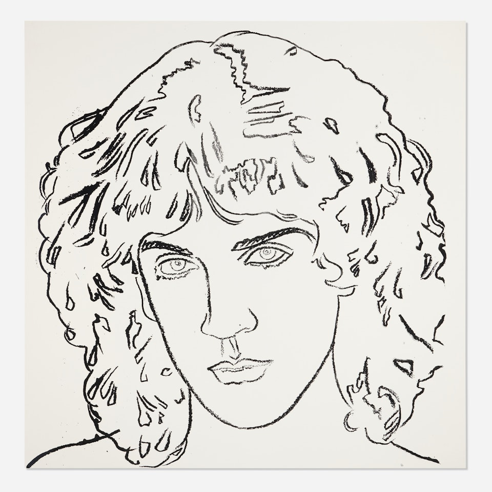 Billy Squier by Andy Warhol