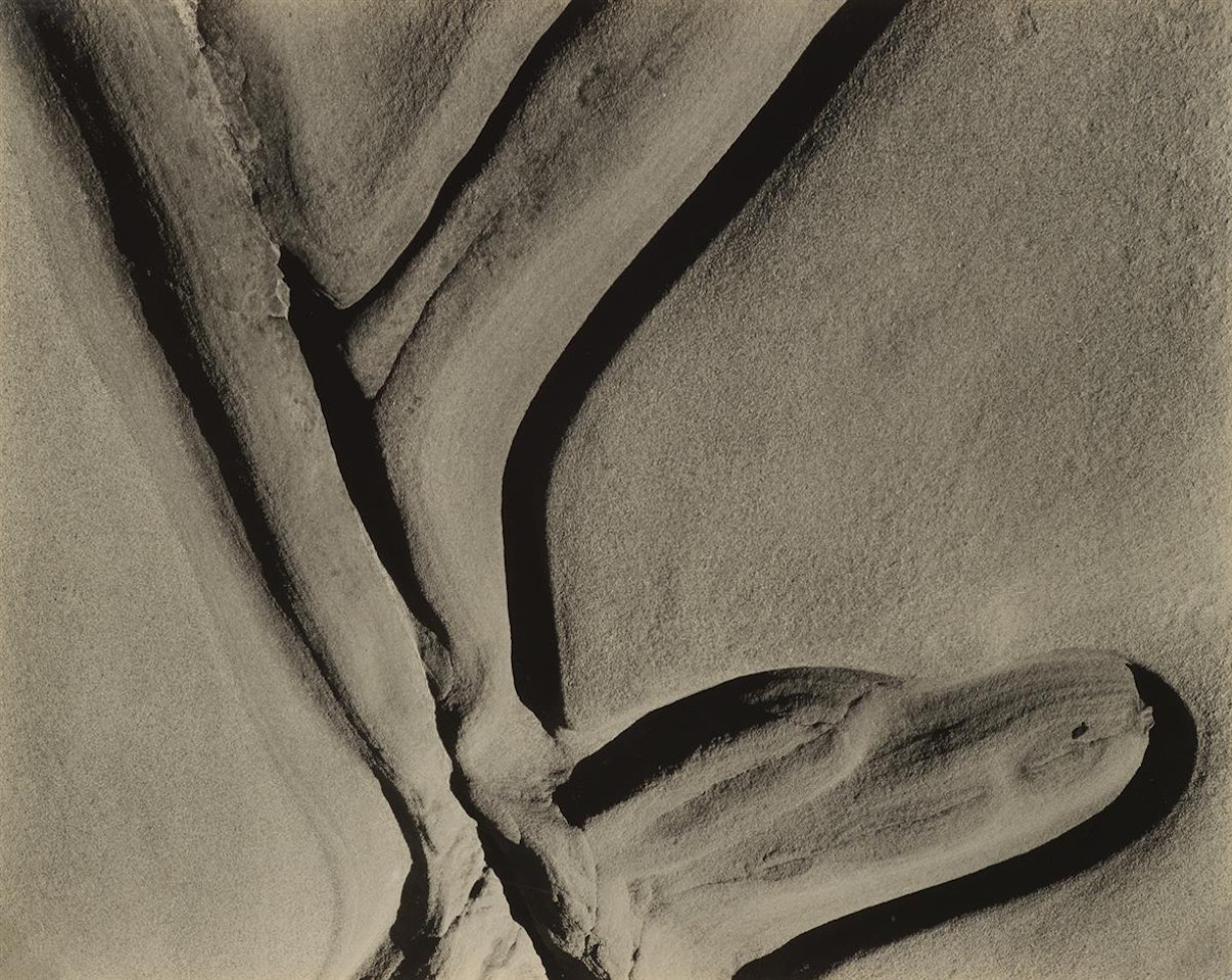 Eroded Rock by Edward Weston
