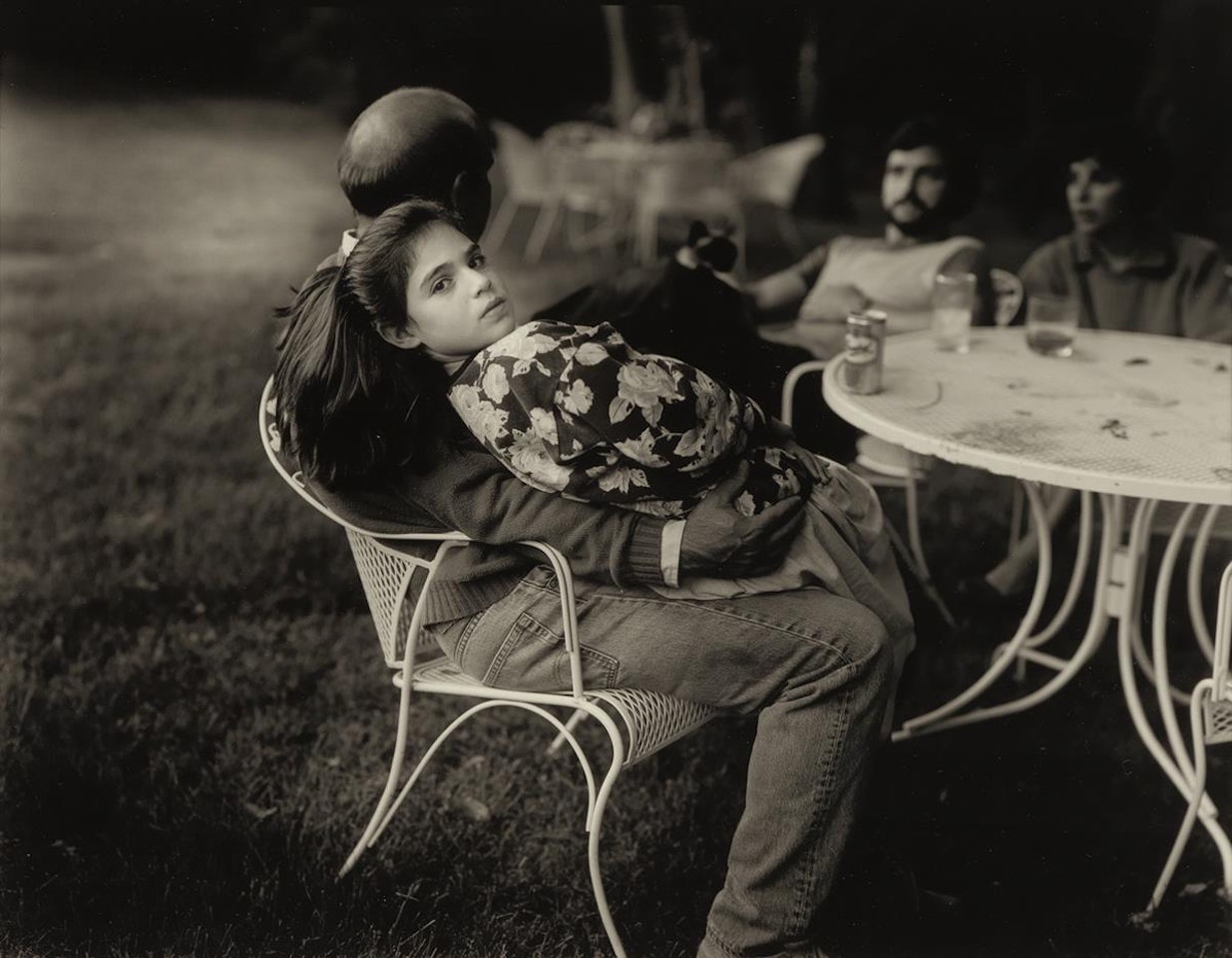 Leah and her father, from the series At Twelve by Sally Mann