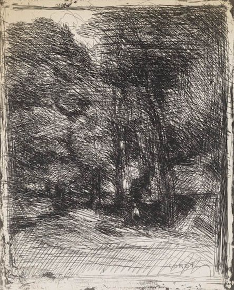 Souvenir du Bas-Bréau by Jean Baptiste Camille Corot