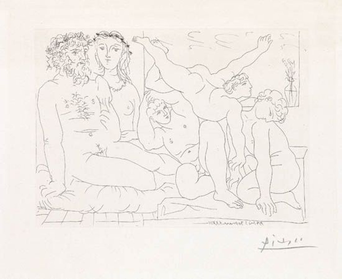 Famille de Saltimbanques by Pablo Picasso