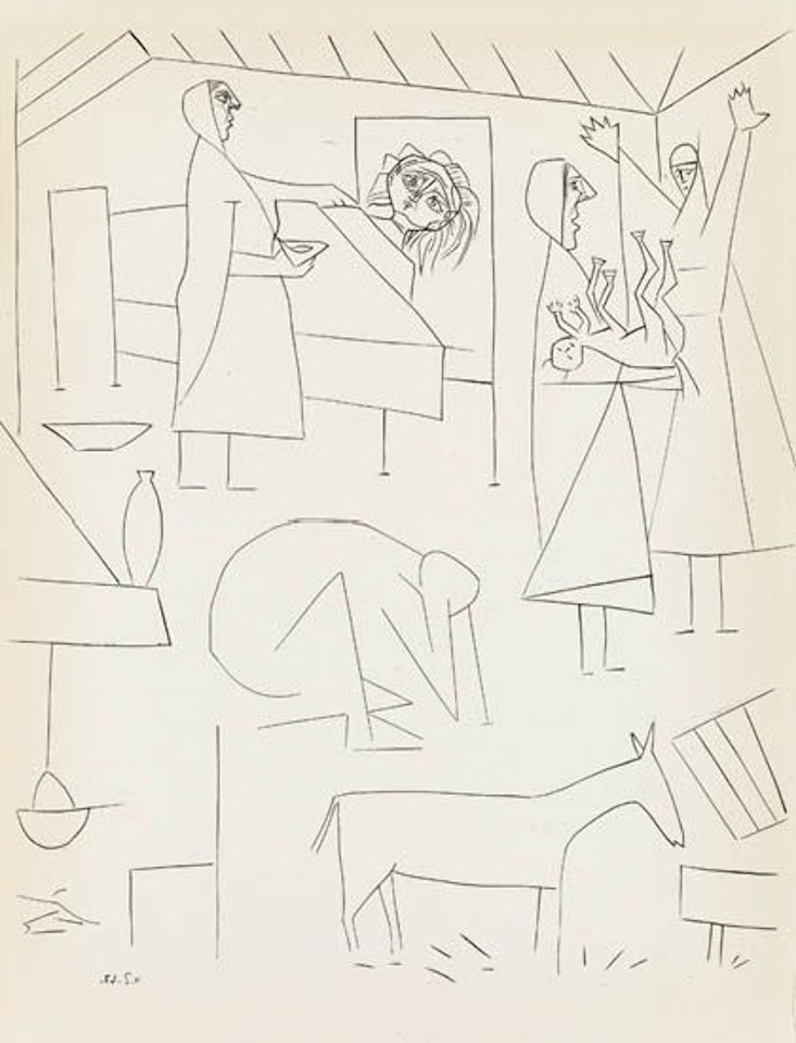 Dos Contes by Ramon Reventós by Pablo Picasso