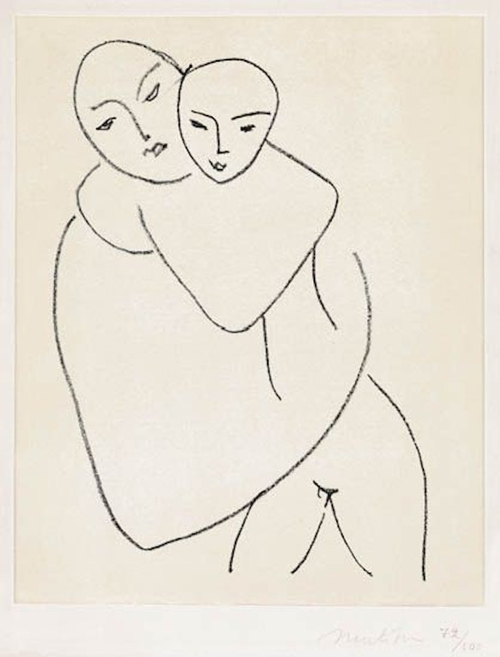 Vierge et enfant by Henri Matisse