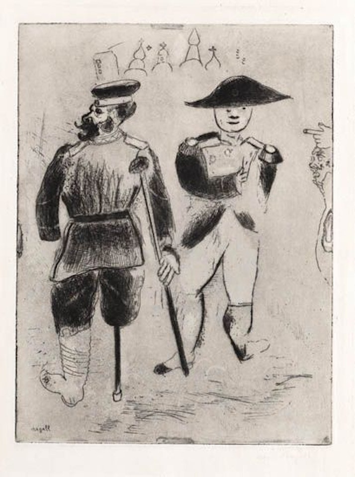 Les Âmes Mortes: Kopéïkine Ou Napoléon by Marc Chagall