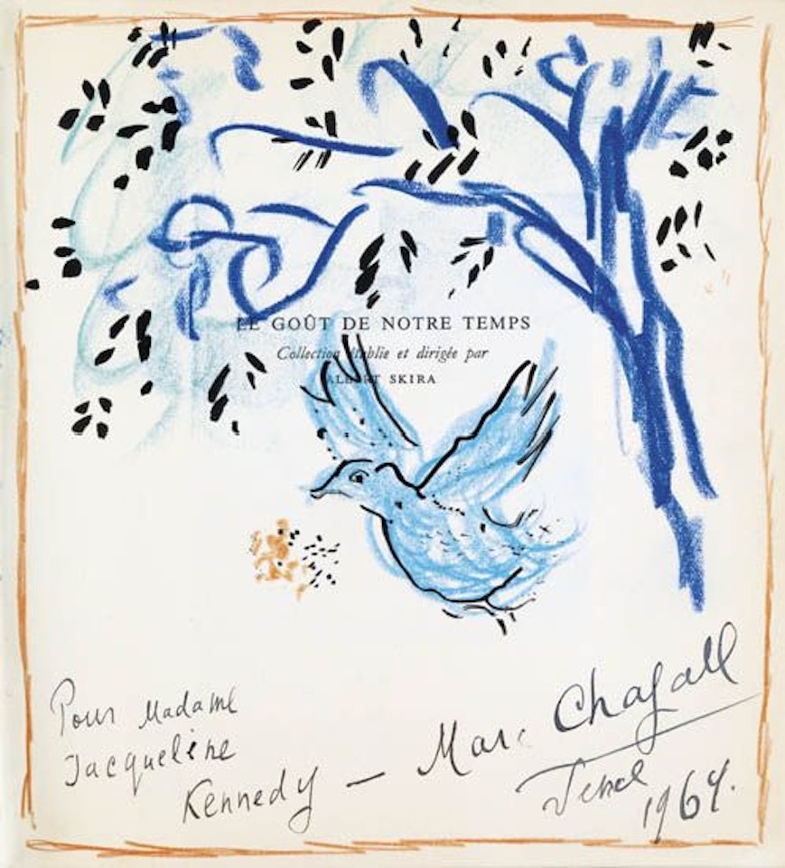 Pour Madame Jacqueline Kennedy by Marc Chagall