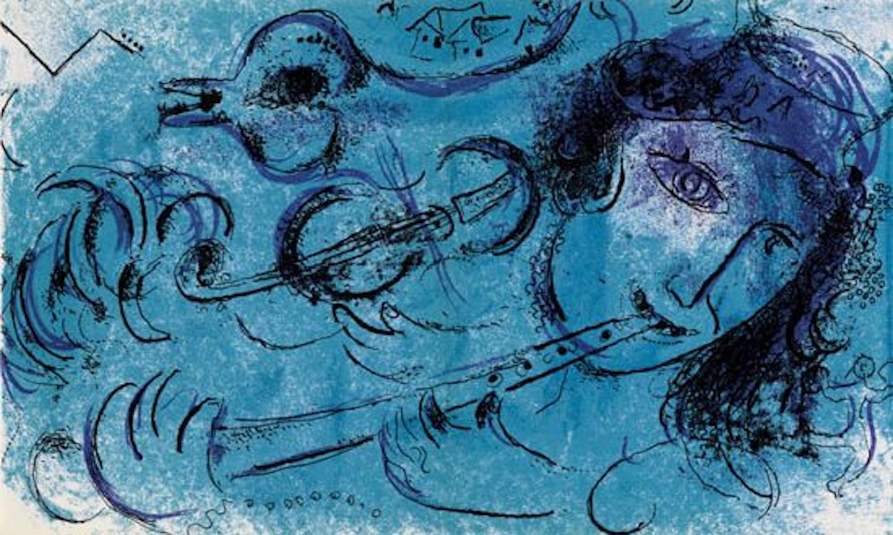 Chagall by Jacques Lassaigne by Marc Chagall