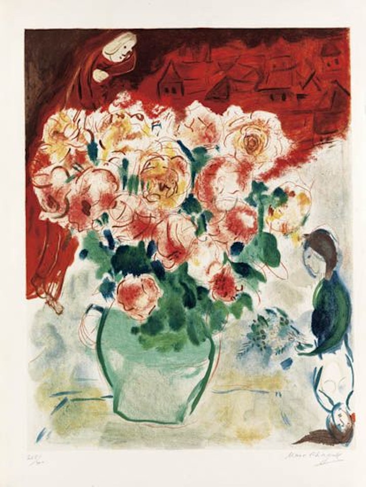 Bouquet by Marc Chagall