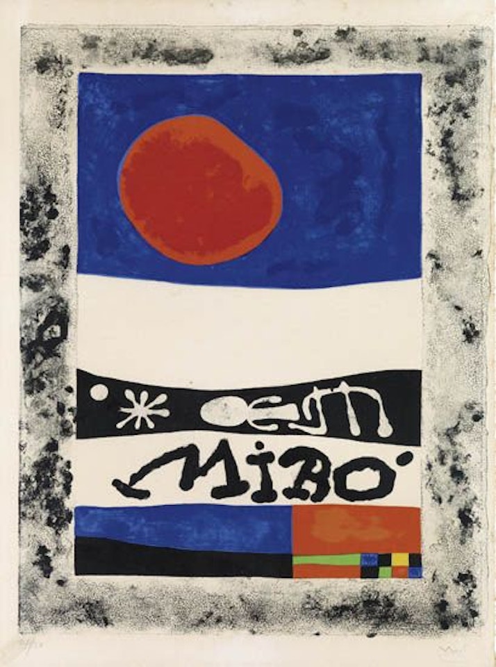 Exposition d'Ouevres Récentes à la Galerie Maeght by Joan Miró