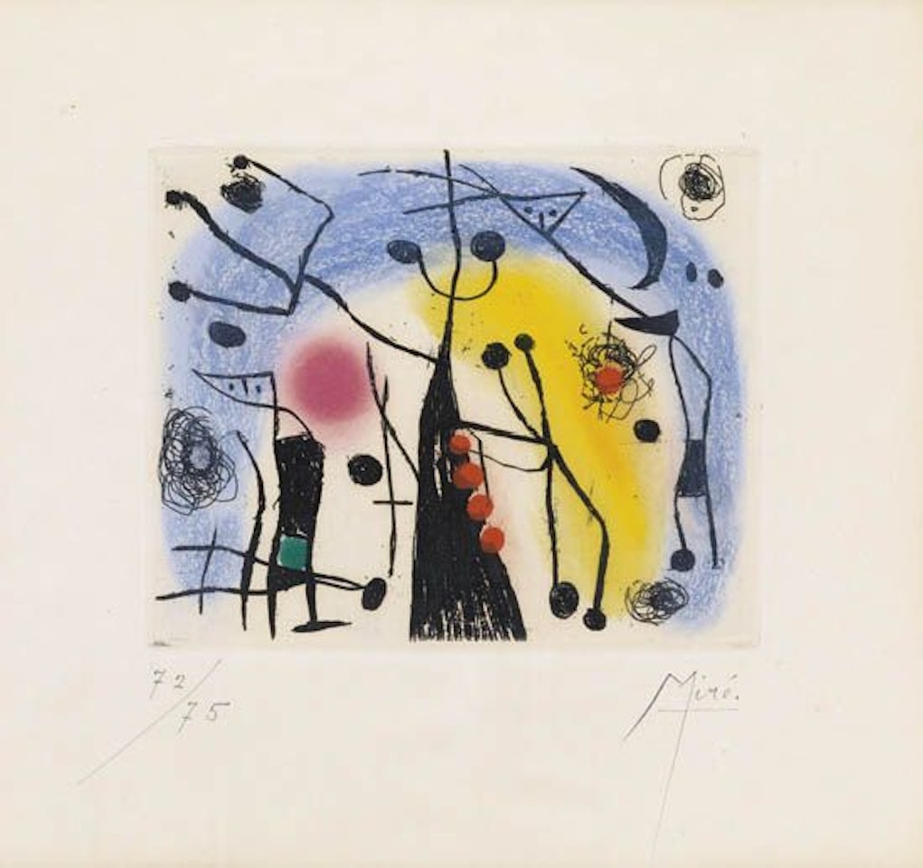 Les Magdaléniens by Joan Miró