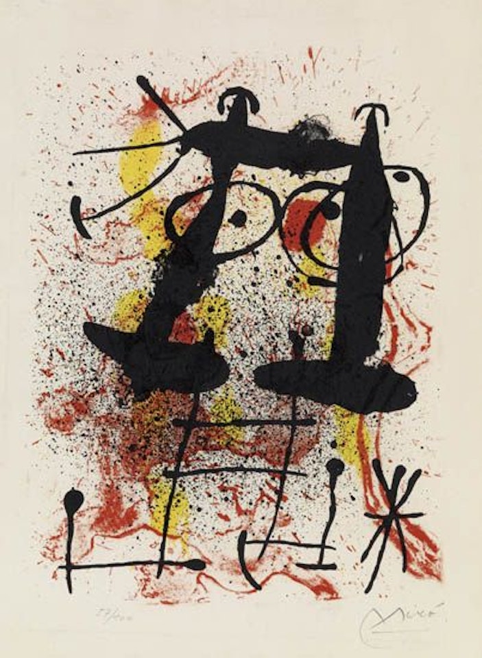 Silence by Joan Miró