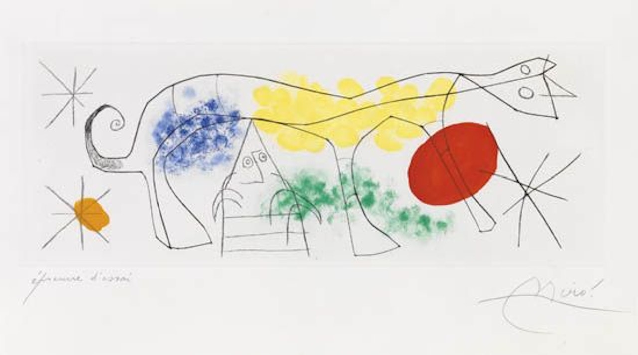 Poèmes et Chansons by Joan Miró
